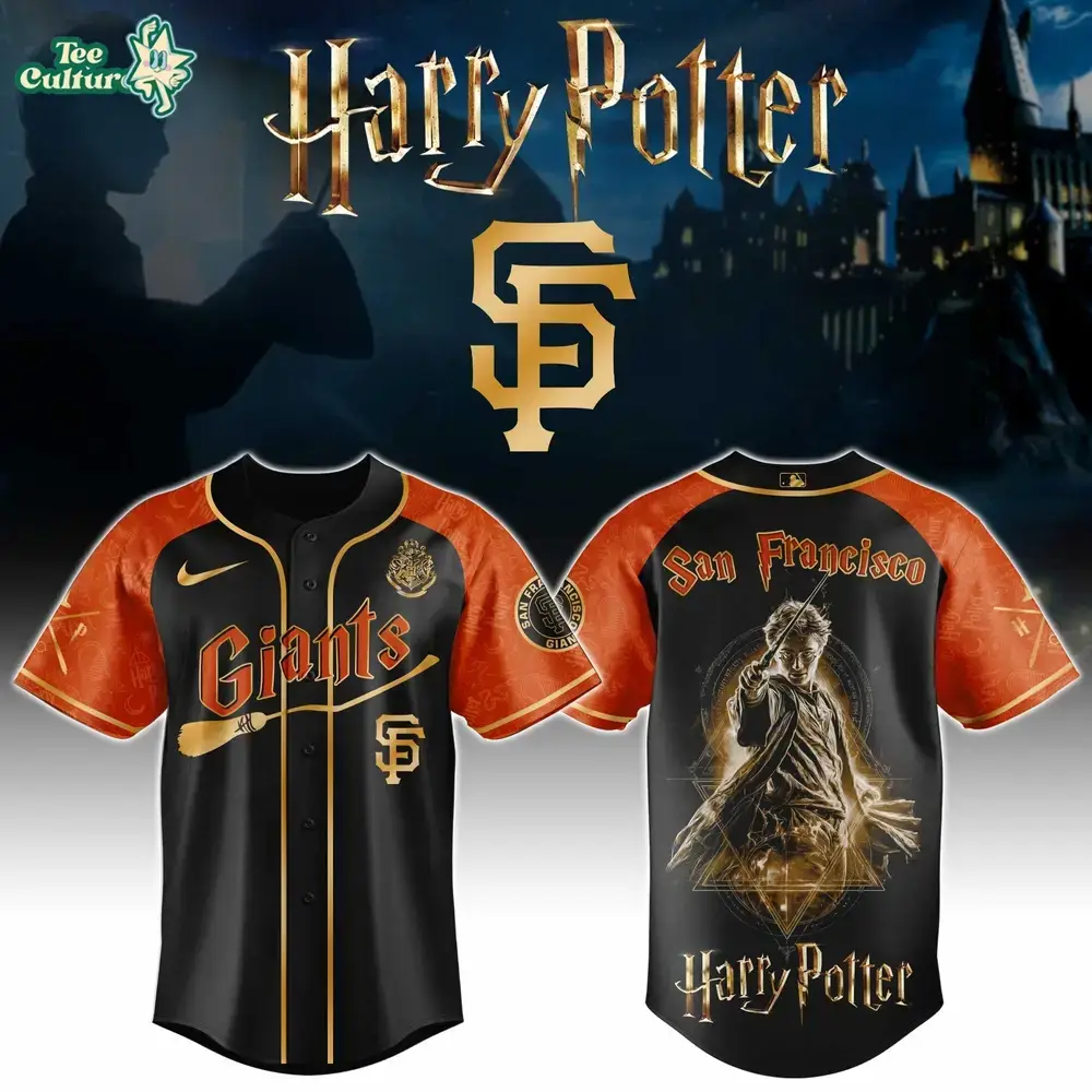 San Francisco Giants Harry Potter Theme 2026 Limited Edition Baseball Jersey Image