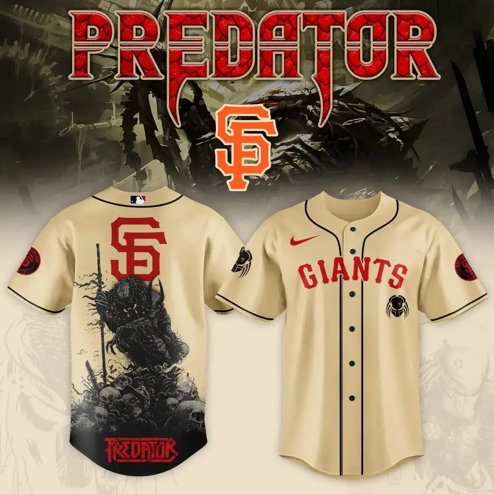 San Francisco Giants Mlb X Predator Custom Baseball Jersey Image