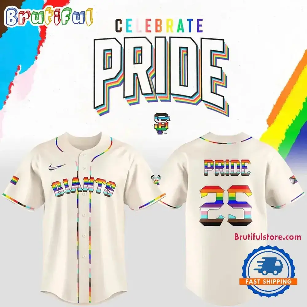 San Francisco Giants Pride Night Limited Edition Baseball Jersey Image