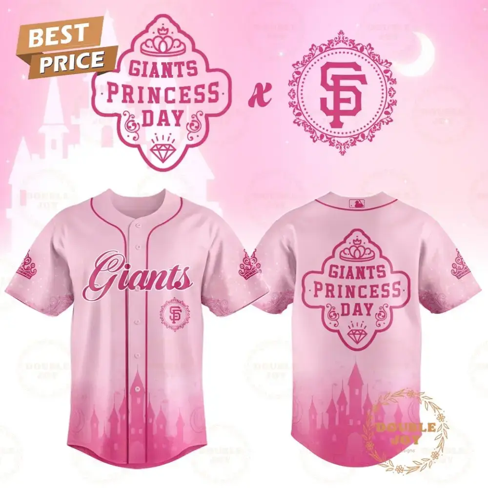 San Francisco Giants Princess Day 2025 New Special Edition Baseball Jersey Image