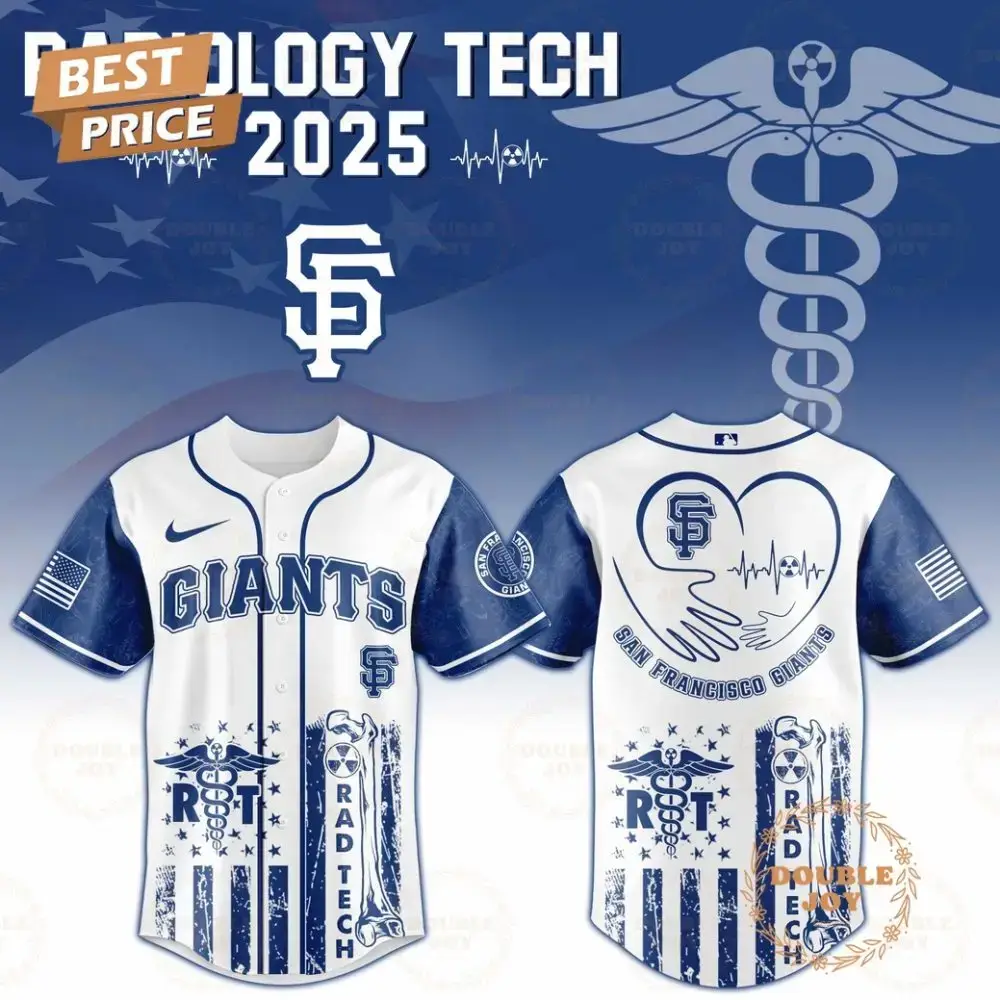 San Francisco Giants Radiology Tech Night 2025 Limited Edition Baseball Jersey Image