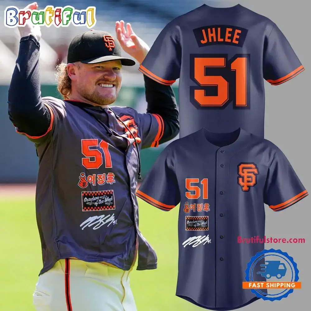 San Francisco Giants Special Edition Jung Hoo Lee Baseball Jersey Image