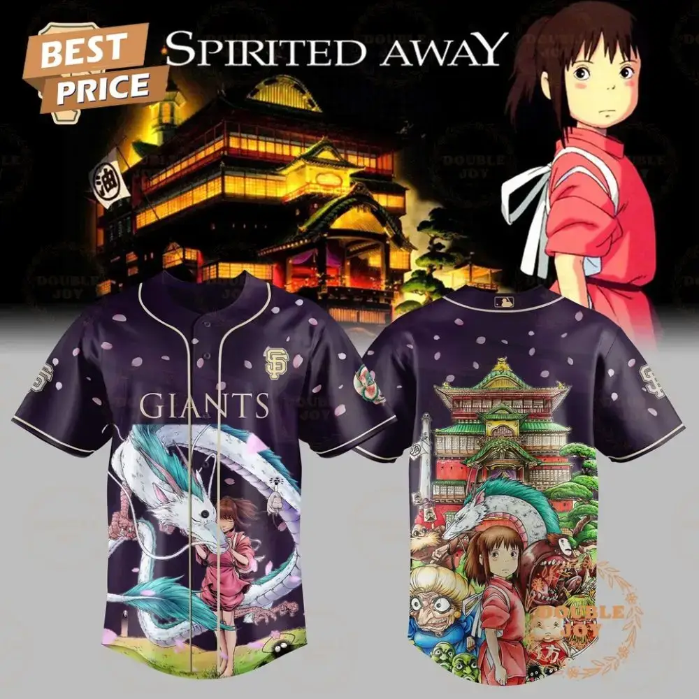 San Francisco Giants Spirited Away 2025 Limited Edition Baseball Jersey Image