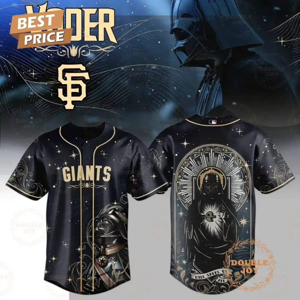 San Francisco Giants Vader X Dark Lord Of The Stars 2025 Limited Edition Baseball Jersey Image
