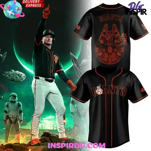 San Francisco Giants X 2025 Star Wars Special Baseball Jersey Image
