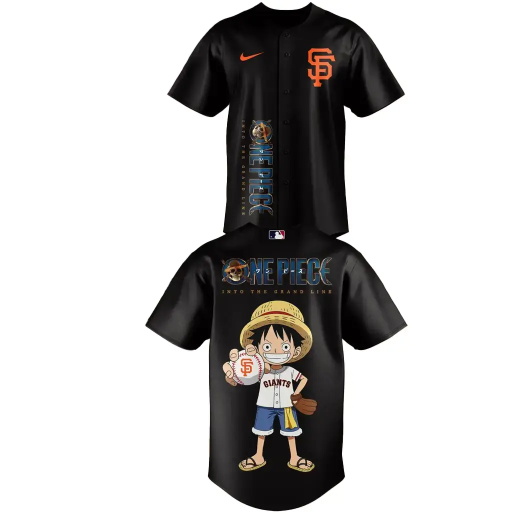 San Francisco Giants x One Piece Opening Night 2026 Baseball Jersey Image