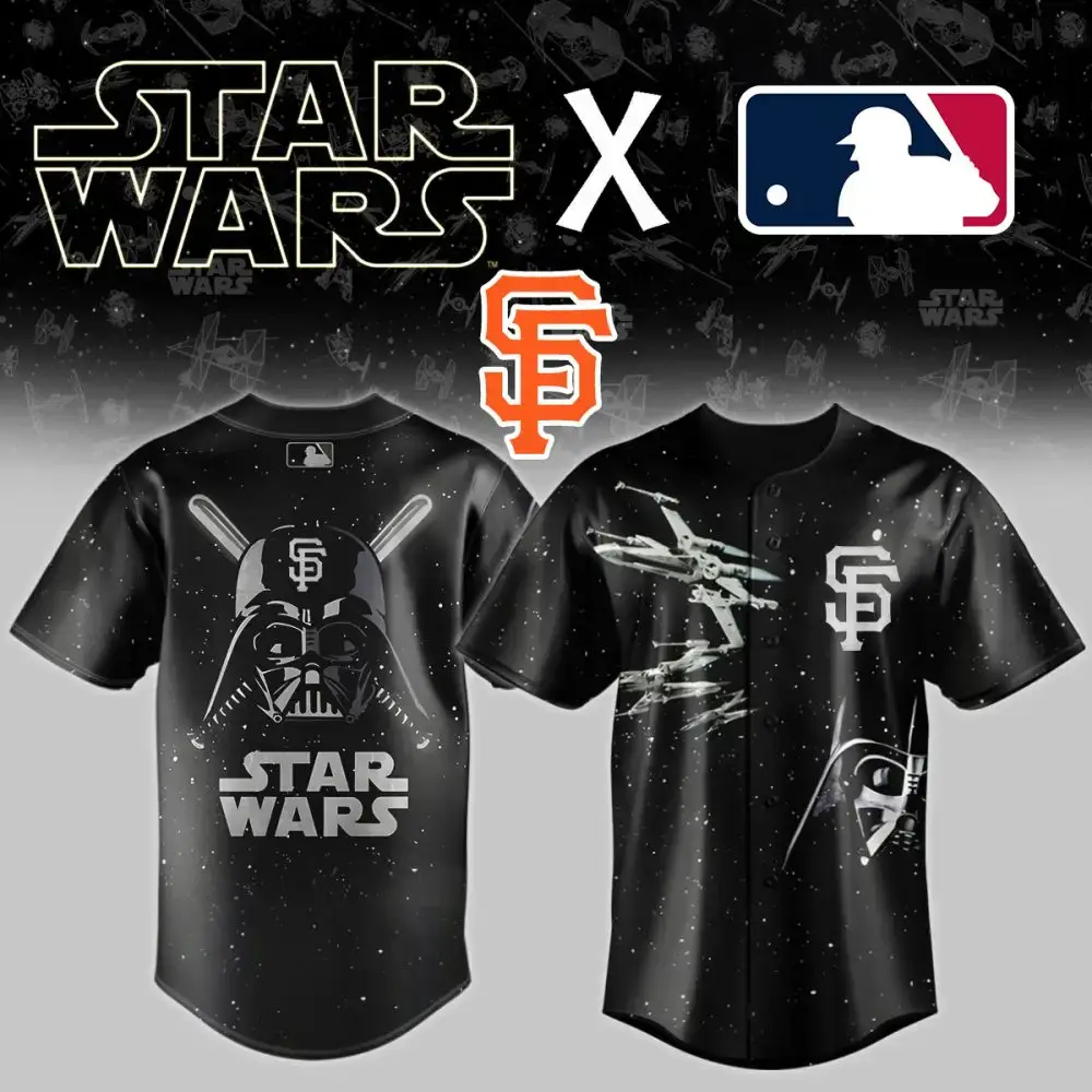San Francisco Giants X Star Wars Custom Baseball Jersey Image