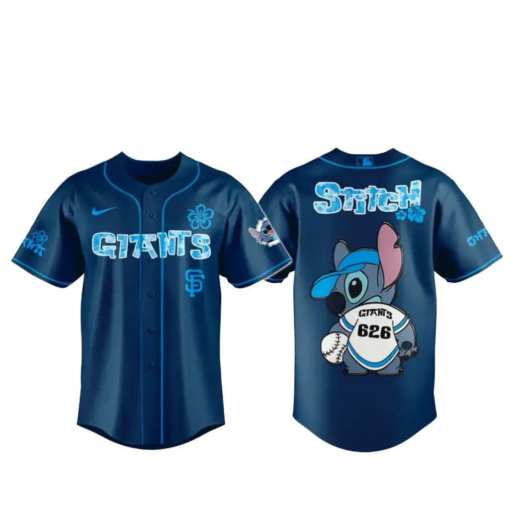 San Francisco Giants x Stitch 626 Baseball Jersey Image