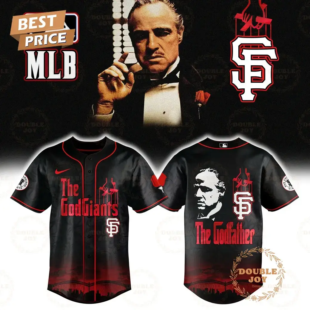 San Francisco Giants x The Godfather 2025 Special Edition Baseball Jersey Image