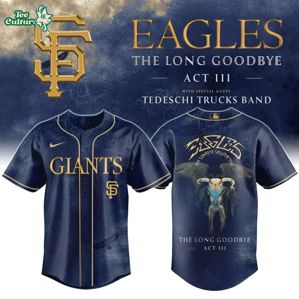 San Francisco Giants x The Long Goodbye Final Tour Limited Baseball Jersey Image