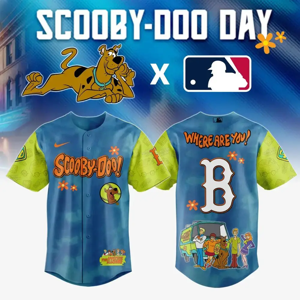 Scooby-Doo X Mlb Limited Edition Jersey - Celebrate Scooby-Doo Day In Style! Image