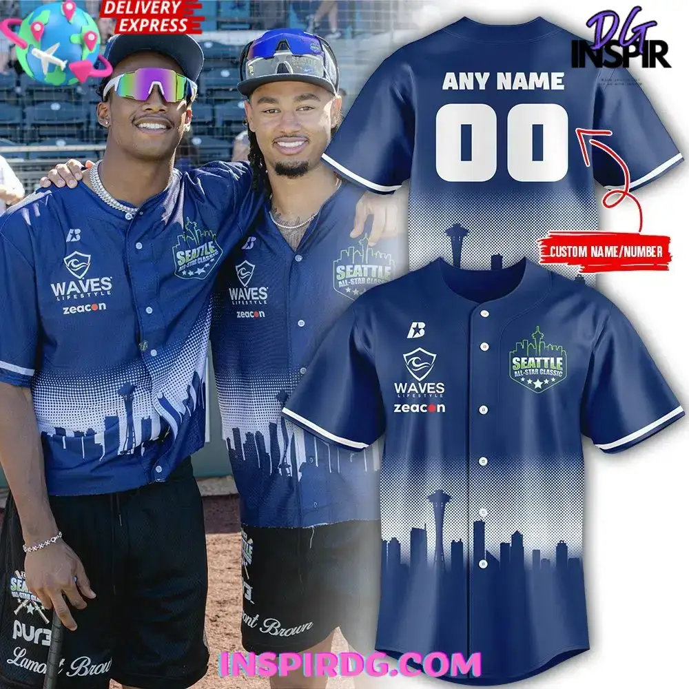 Seattle All Star 2024 Classic Limited Edition Baseball Jersey Image