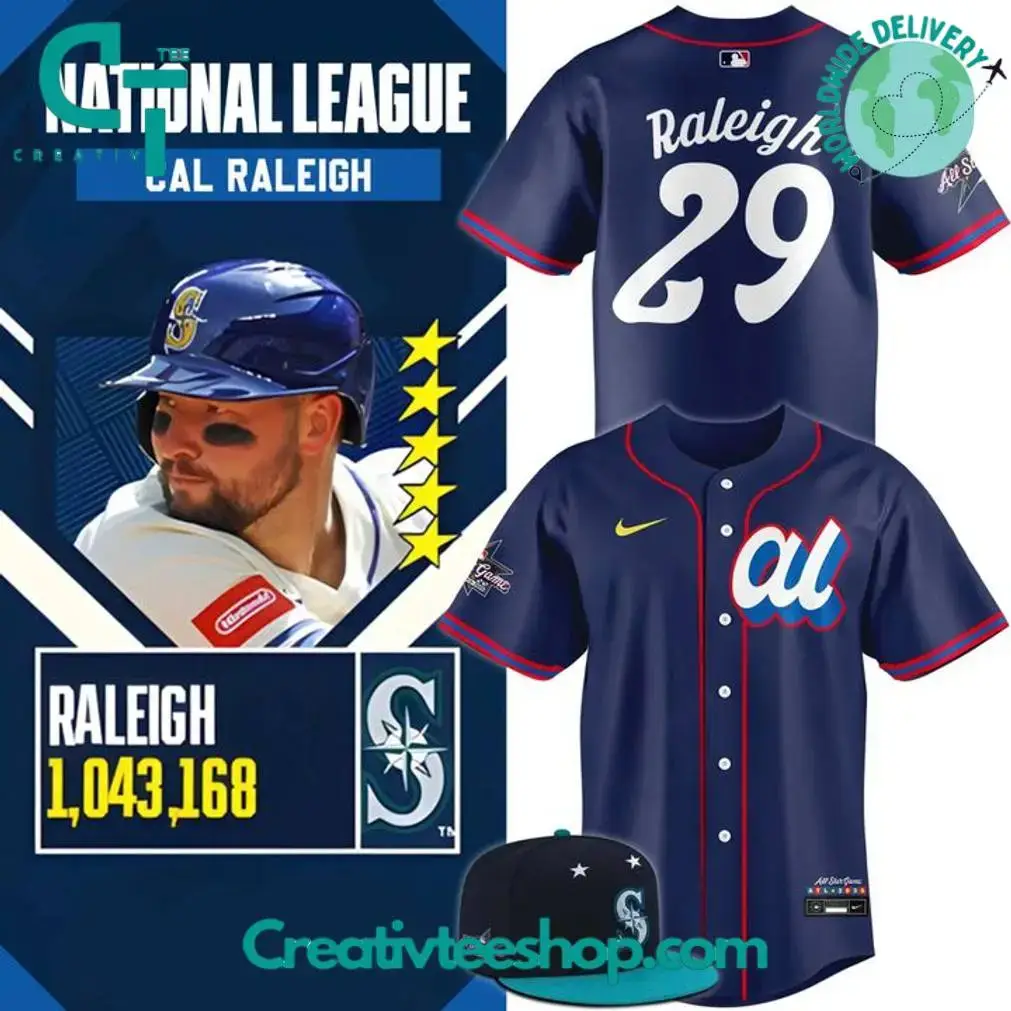 Seattle Mariners 2025 Mlb All-Star Game Special Baseball Jersey Image