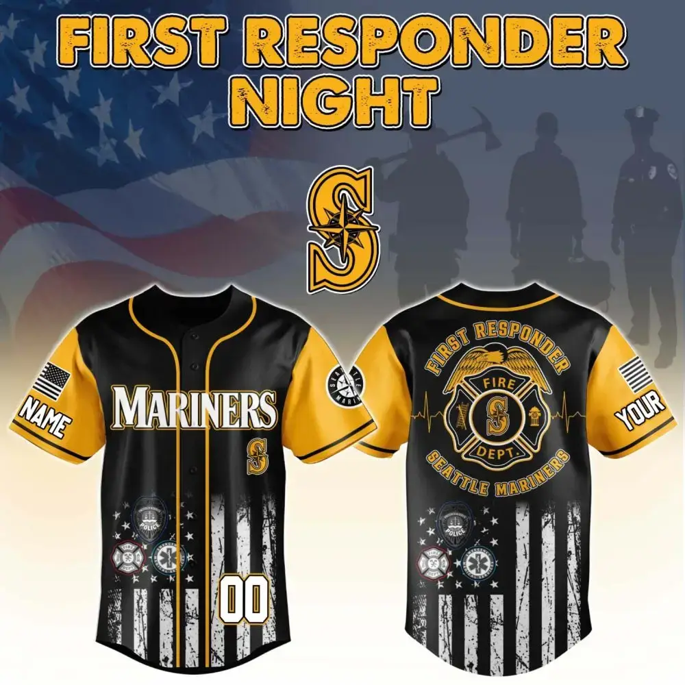 Seattle Mariners Baseball X First Responder Night Special Edition 2025 Image