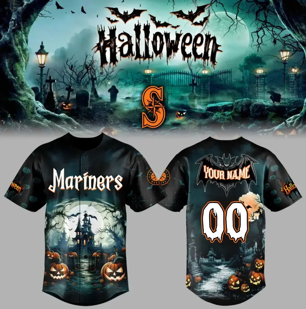Seattle Mariners Baseball X Halloween Special Edition 2025 Image