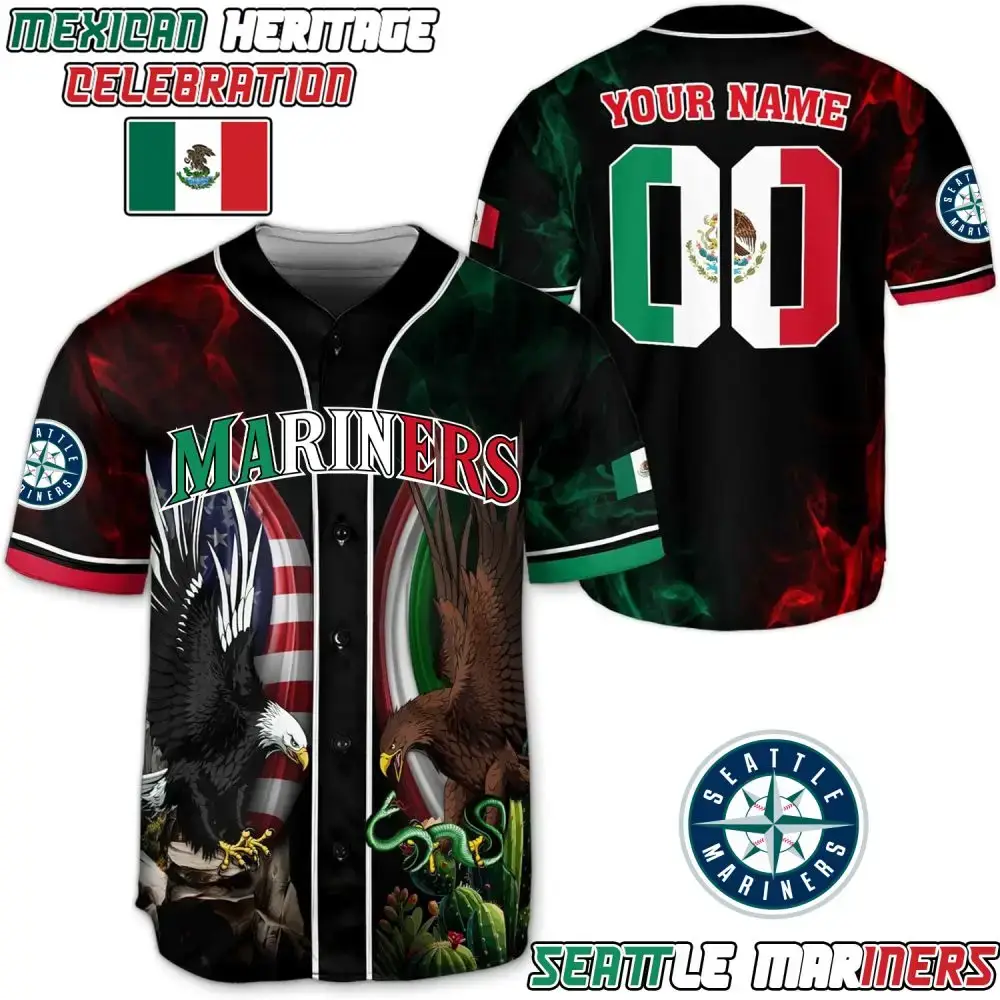 Seattle Mariners Baseball X Mexican Heritage Celebration Special Edition 2025 Image