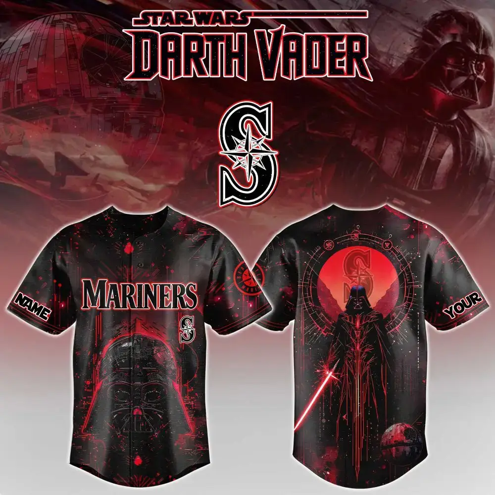 Seattle Mariners Baseball X Star Wars Darth Vader Special Edition 2025 Image