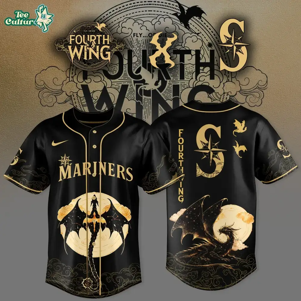 Seattle Mariners MLB x Fourth Wing 2026 Edition Jersey Image