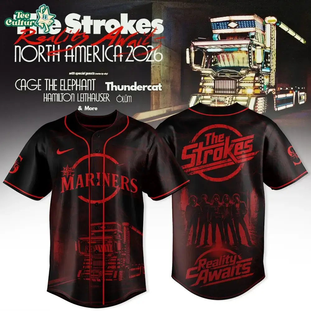 Seattle Mariners MLB x REALITY AWAITS TOUR 2026 Edition Jersey Image
