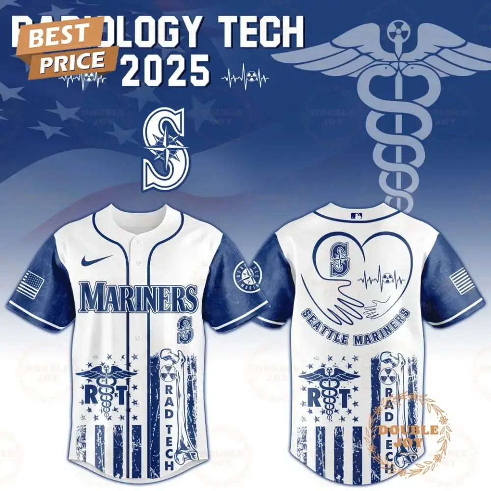 Seattle Mariners Radiology Tech Night 2025 Limited Edition Baseball Jersey Image