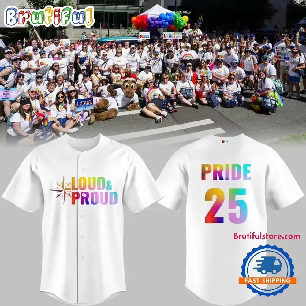 Seattle Mariners Special New Pride 25 Baseball Jersey Image