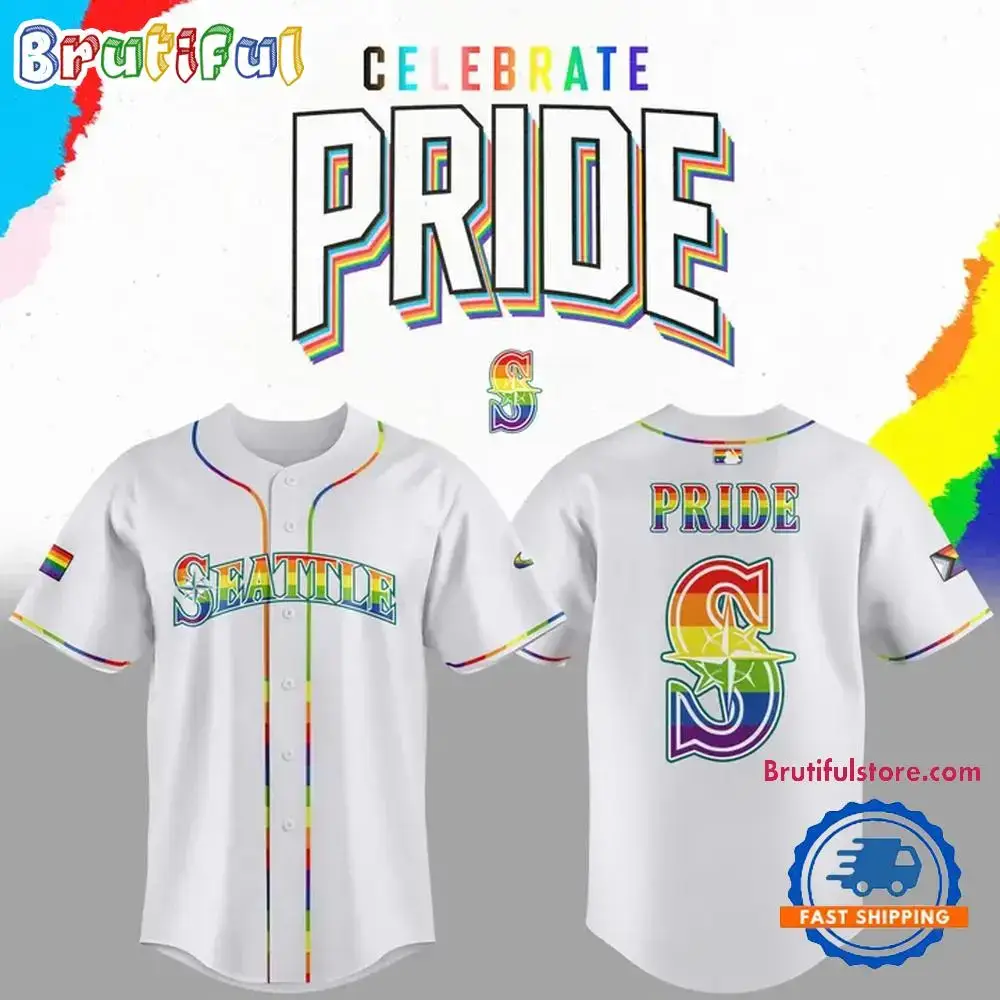 Seattle Mariners Special New Pride Night Jersey Shirt Image