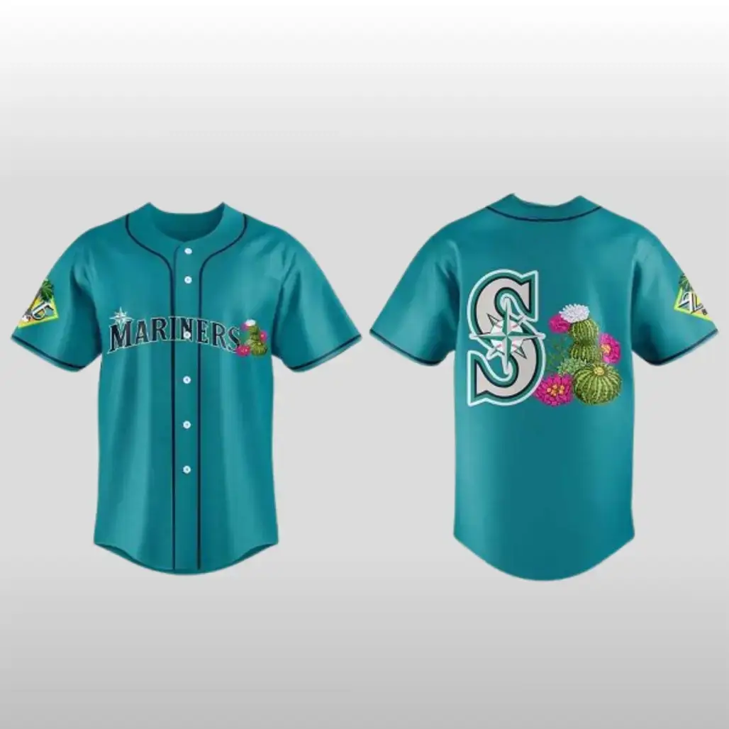Seattle Mariners Spring Training Camp 2026 Baseball Jersey Image