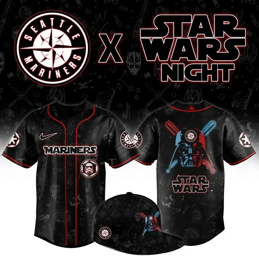 Seattle Mariners Star Wars Night Jersey - Limited Edition Fan Gear Image