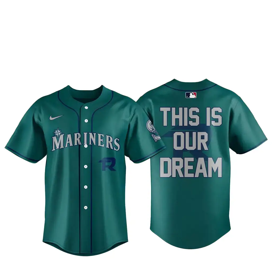Seattle Mariners x Fuerza Regida Tour 2026 This Is Our Dream Baseball Jersey Image