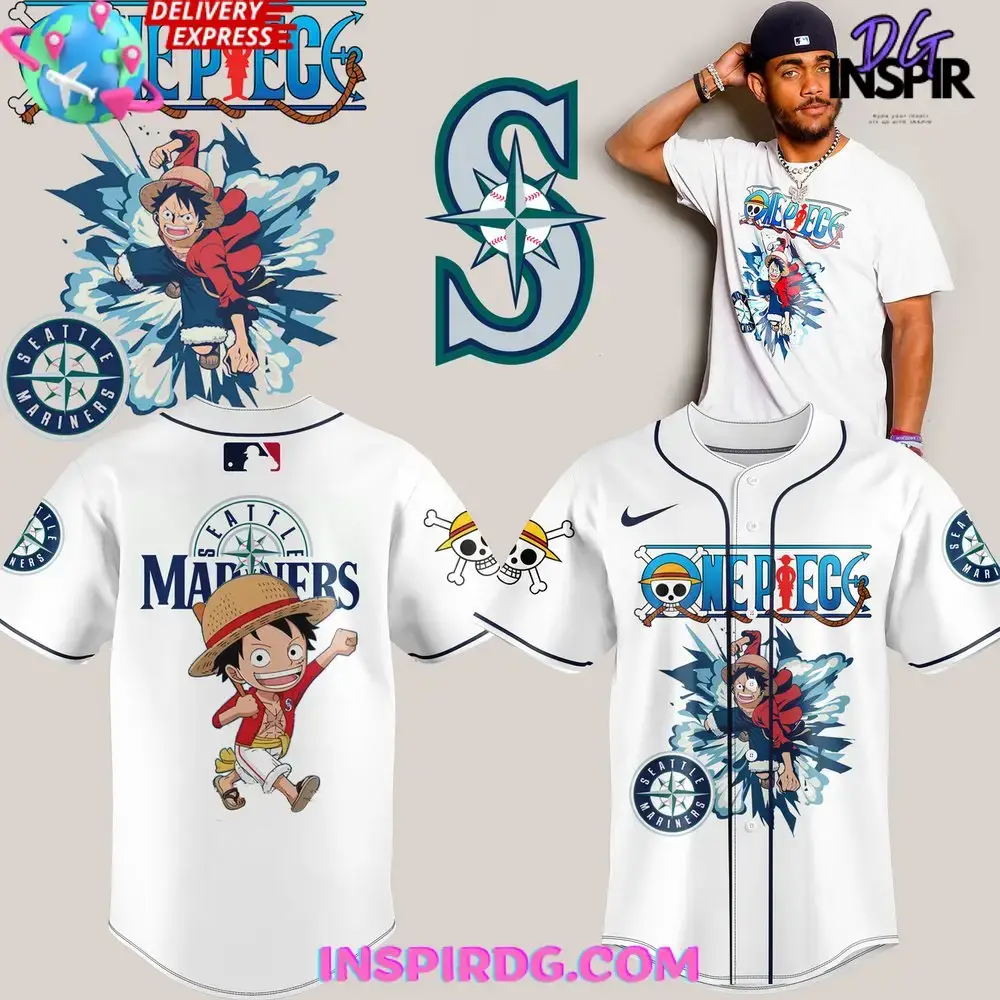 Seattle Mariners X One Piece 2025 Jersey Image