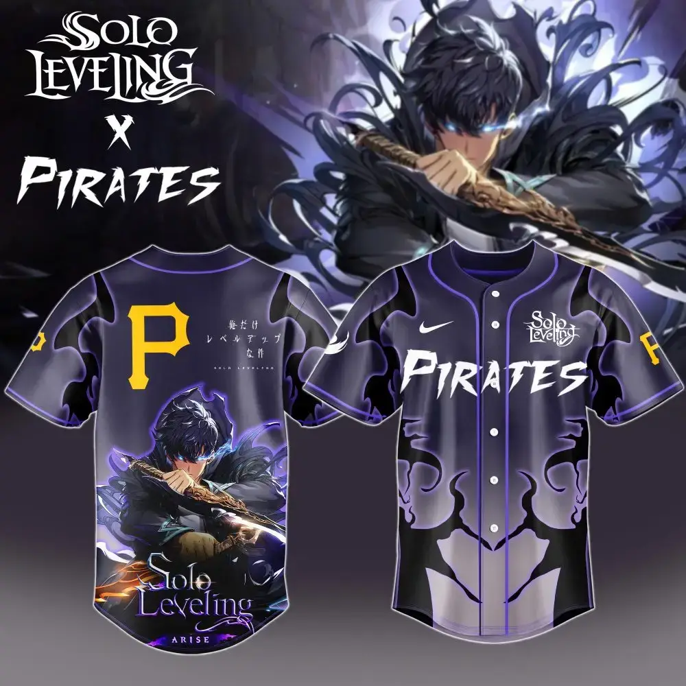 Solo Leveling X Pirates Limited Edition Jersey - Anime Fan Must-Have! Image