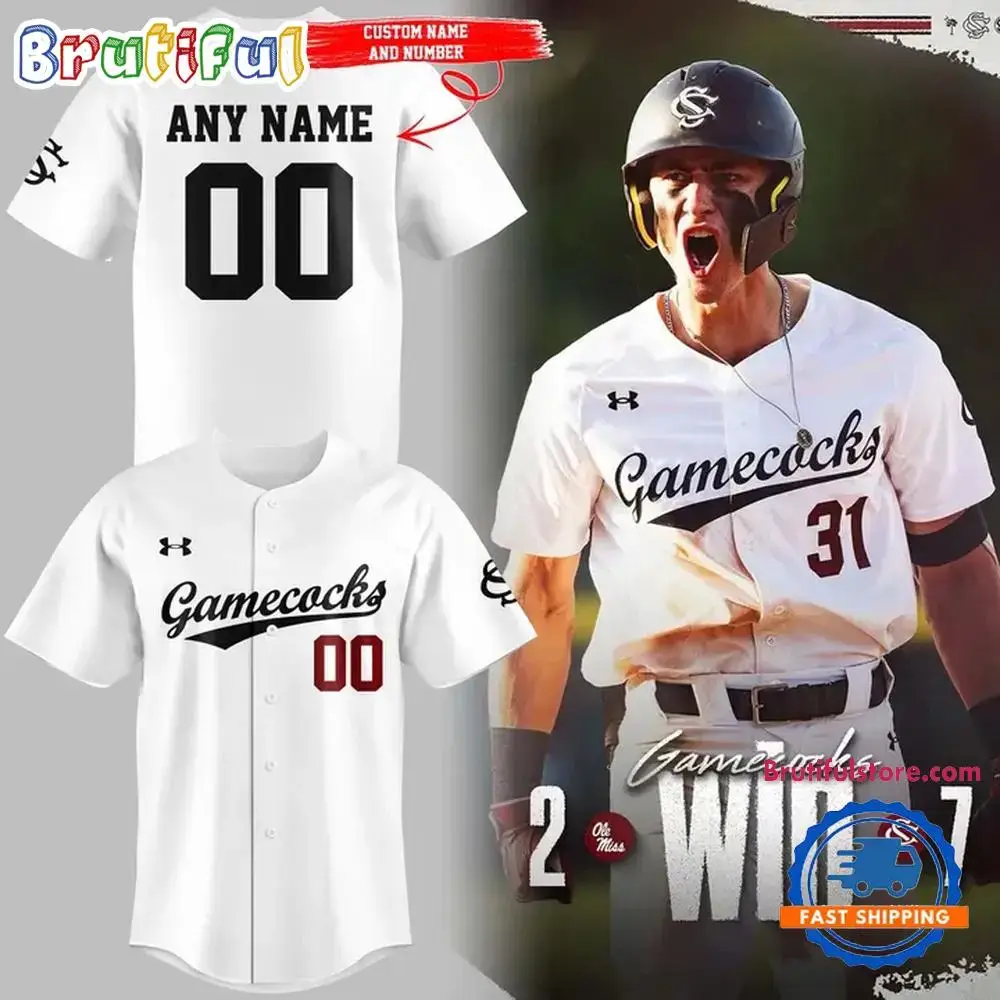 South Carolina Gamecocks New 2025 Uniform Jersey Shirt Image