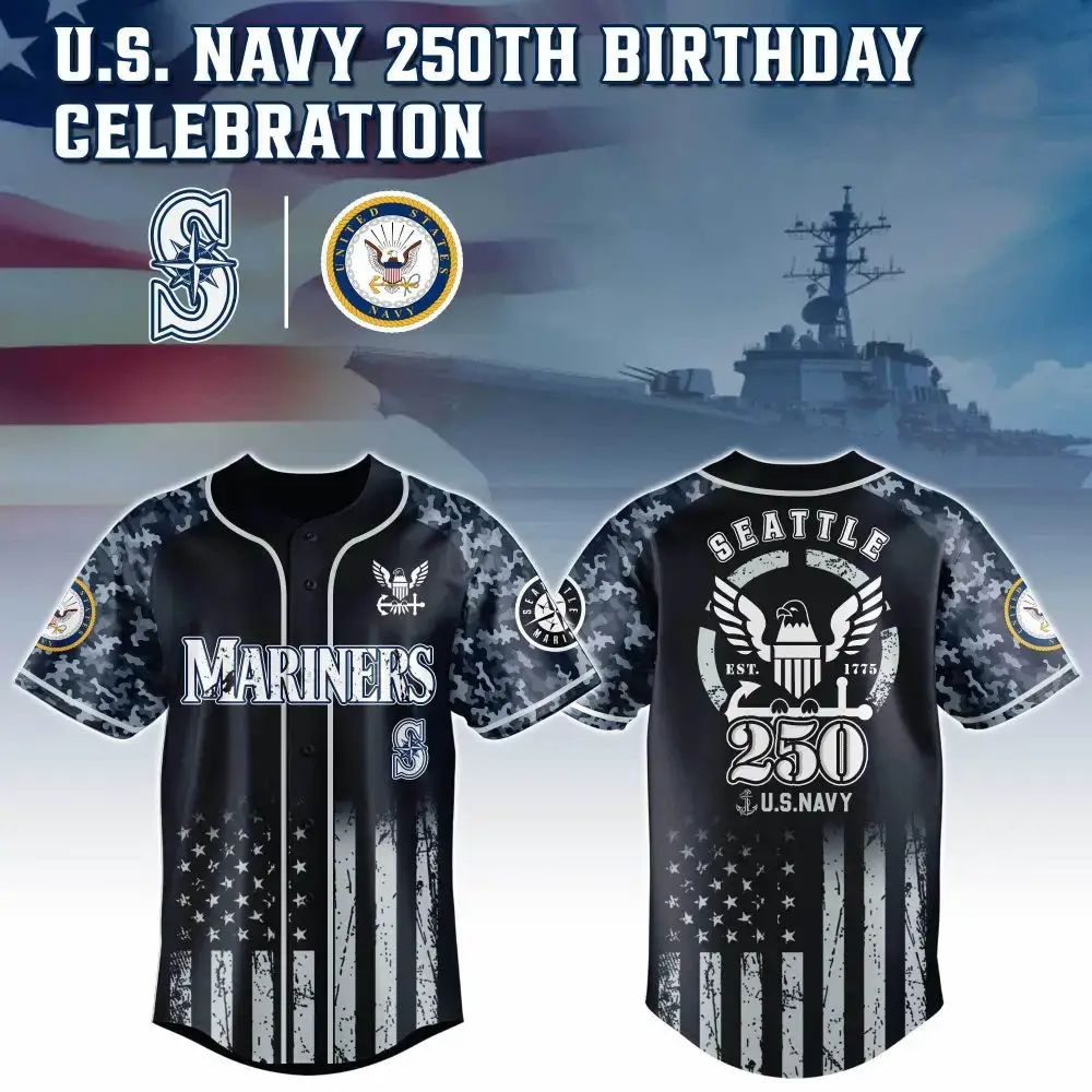 Special Edition 2025 - Baseball X U.S. Navy Collection - Seattle Mariners Fan Image