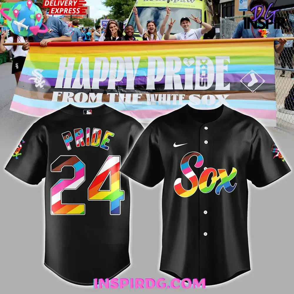 Special Pride Night Chicago White Sox Baseball Jersey Image