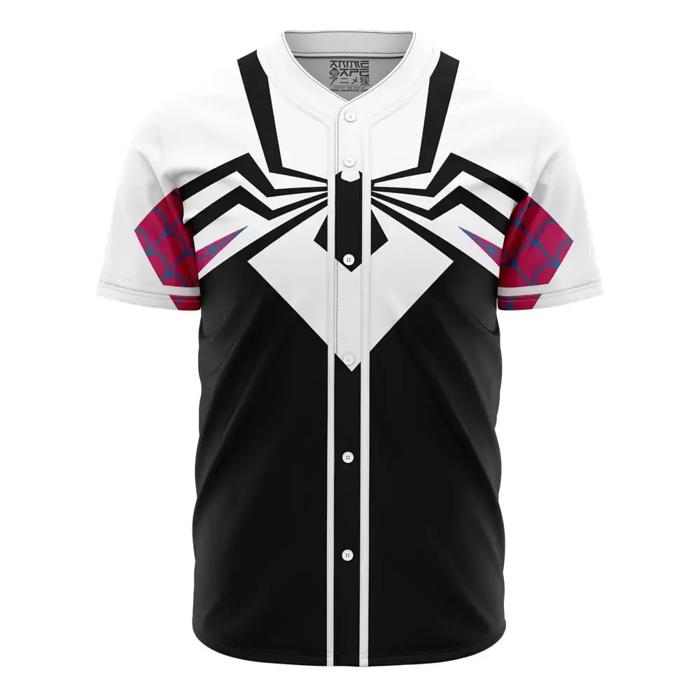 Spider Gwen Marvel Baseball Jersey Image