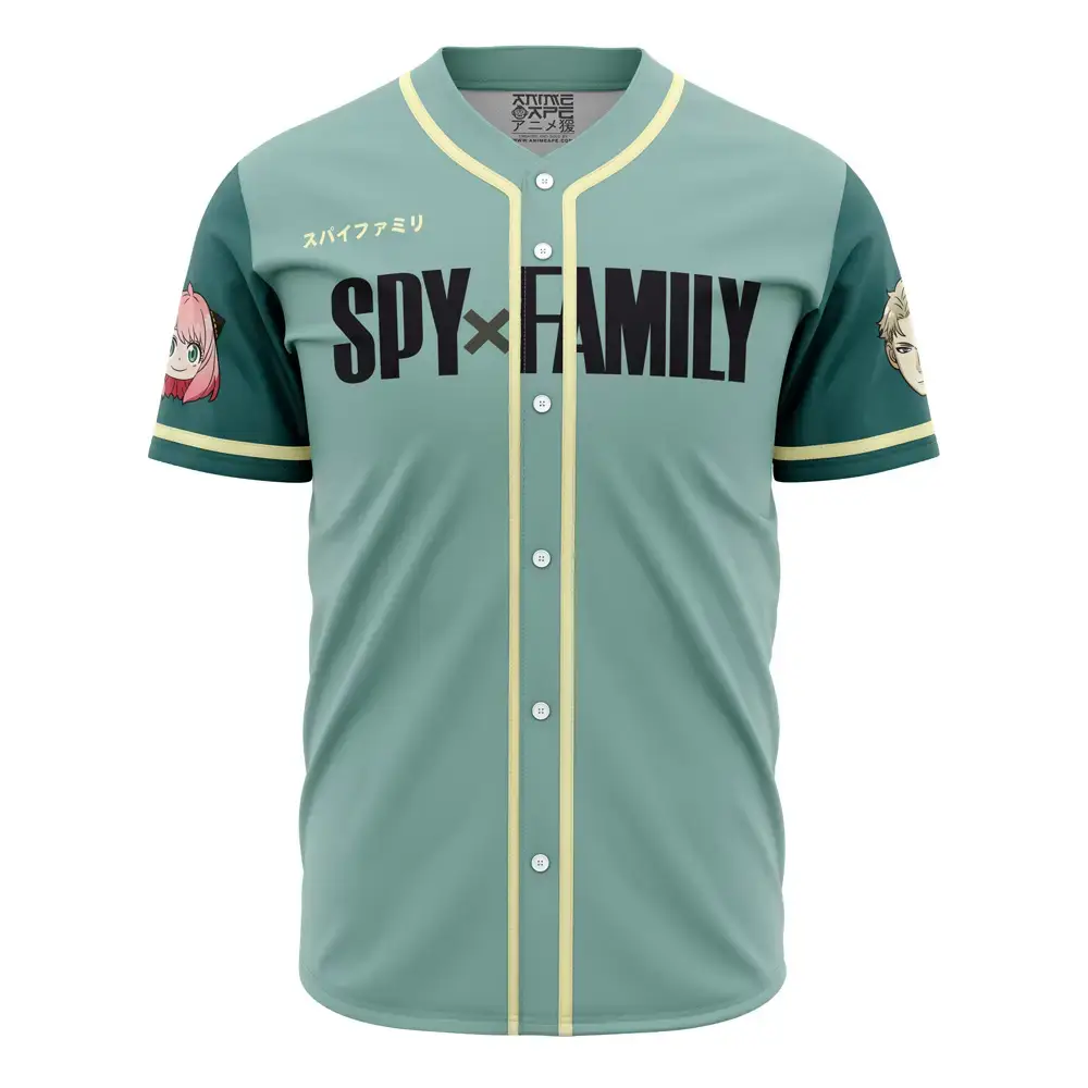 Spy X Family Anime Baseball Jersey - Stylish Unisex Design With Characters - Perfect Gift For Fans! Image