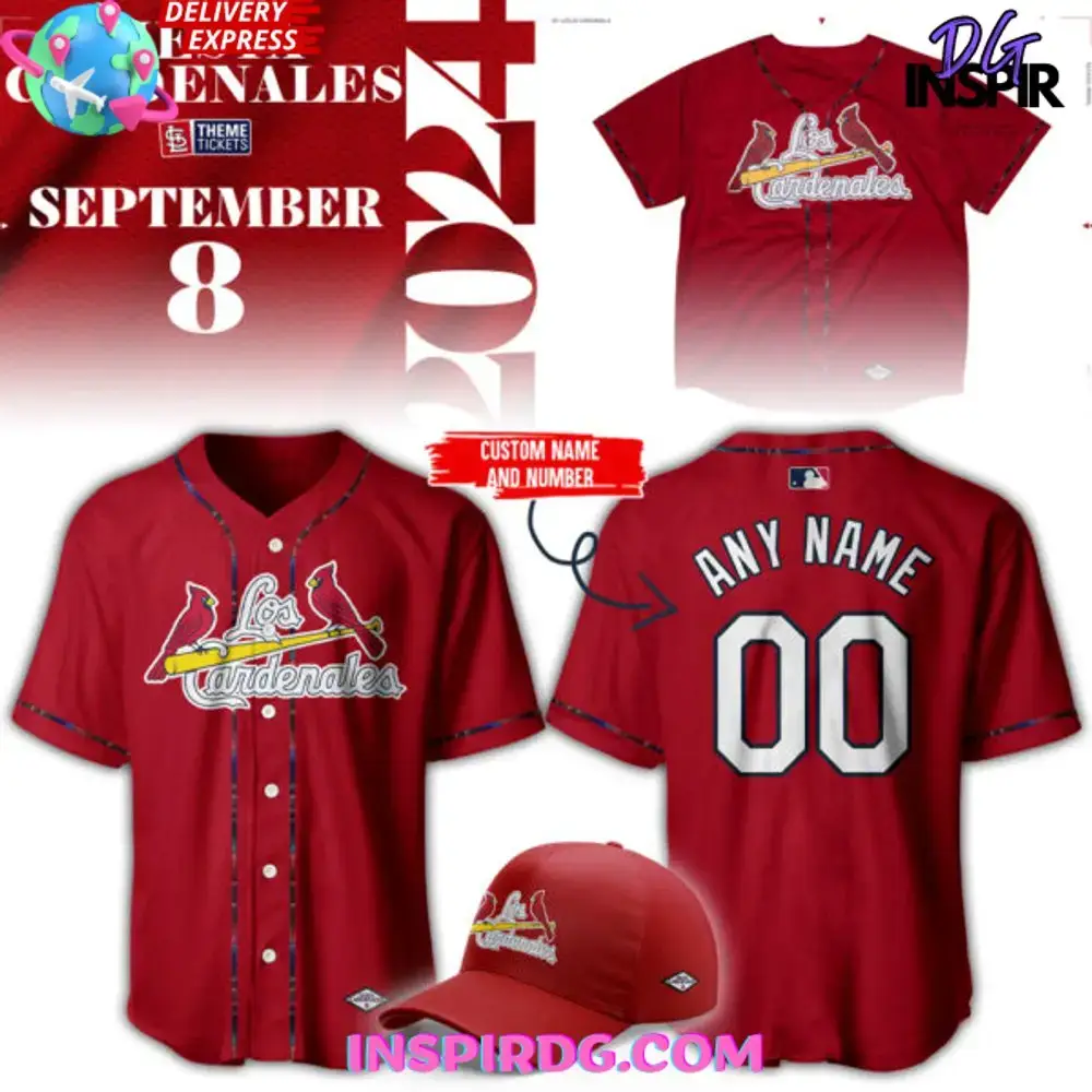 St Louis Cardinals Fiesta Cardenales 2024 Baseball Jersey Image