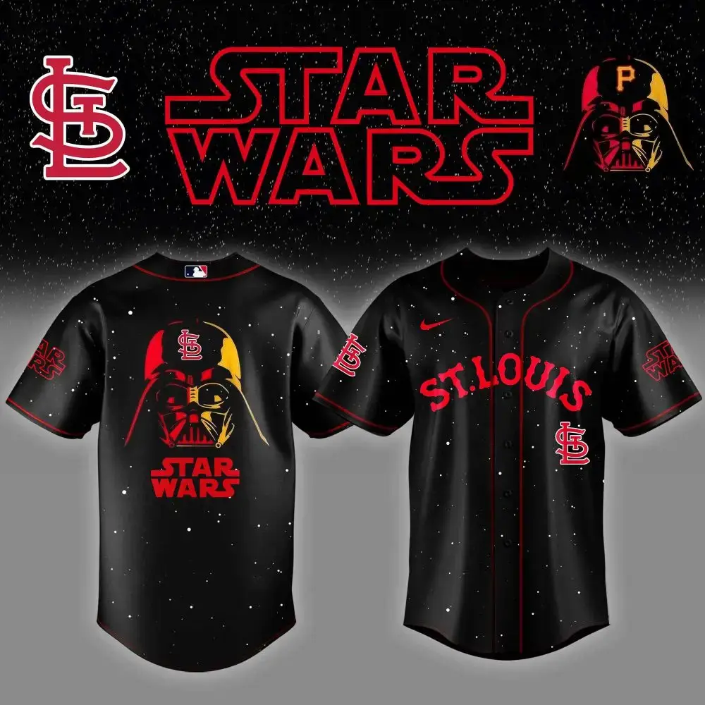 St.Louis Cardinals X Star Wars Night Custom Baseball Jersey Image