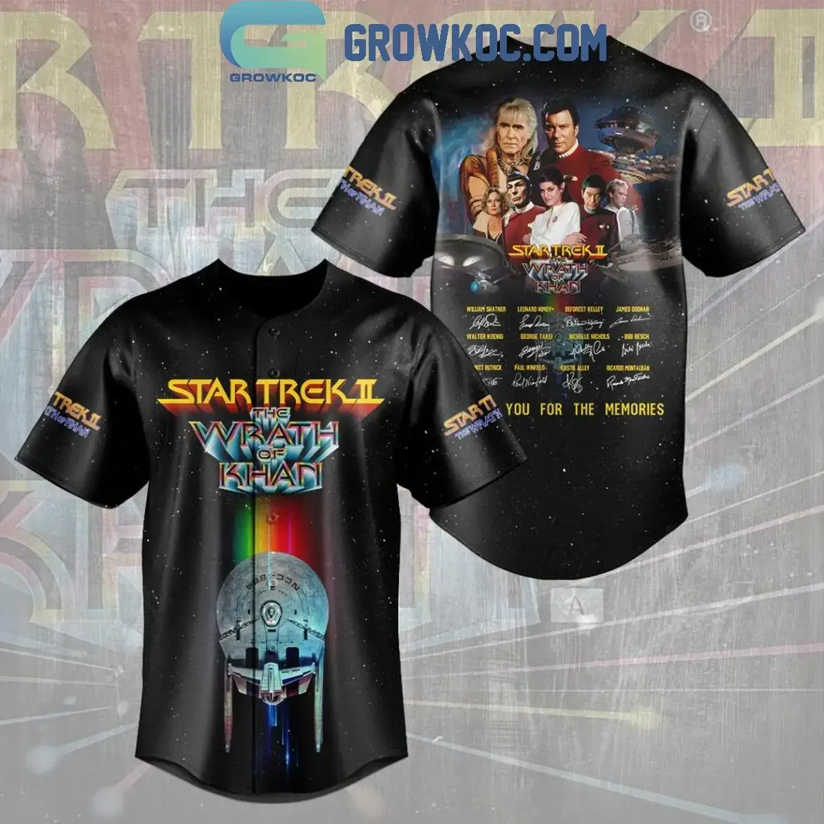 Star Trek The Wrath Of Khan Jersey Image