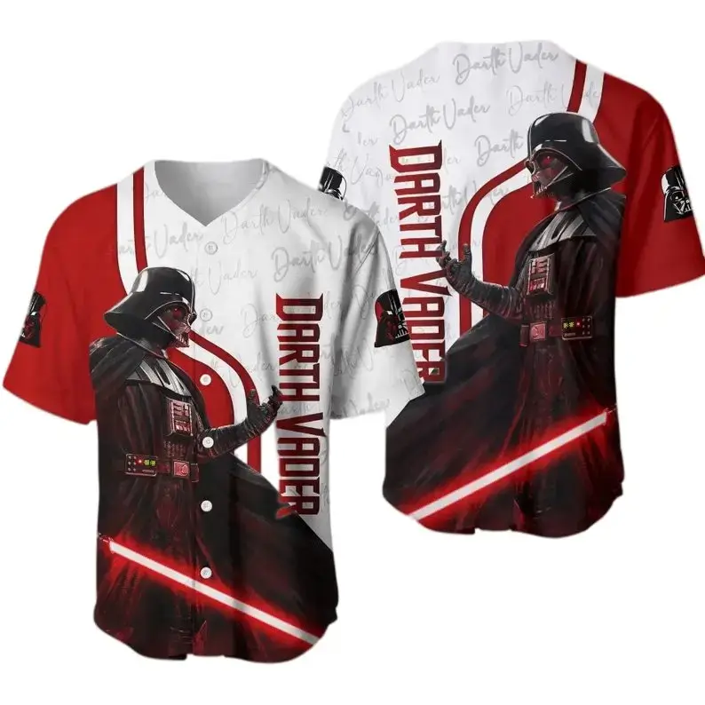 Star Wars Darth Vader Baseball Jersey – Unisex Fan Apparel, Perfect Gift For Movie Lovers Image