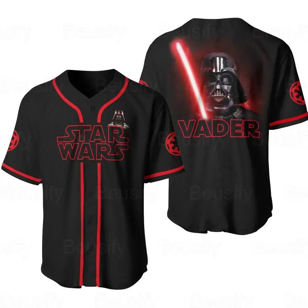 Star Wars Darth Vader Baseball Jersey - Unleash The Force In Style! Image