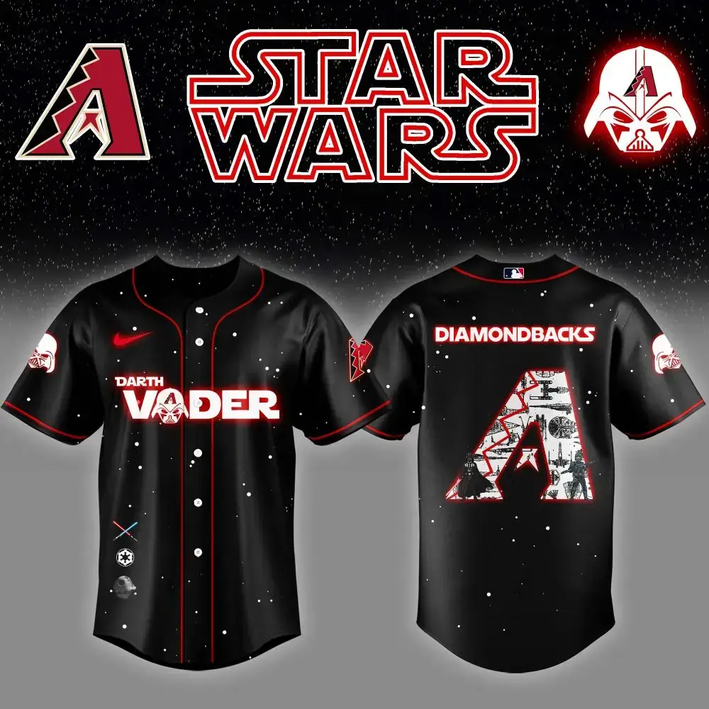 Star Wars Darth Vader Diamondbacks Jersey - Limited Edition Fan Gear Image