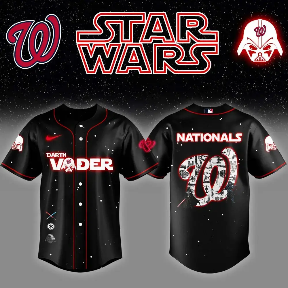 Star Wars Darth Vader Nationals Jersey - Limited Edition Fan Gear Image