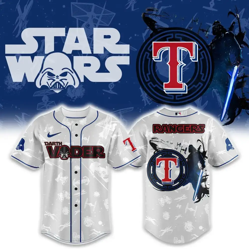 Star Wars Darth Vader Rangers Jersey – Limited Edition Fan Apparel Image