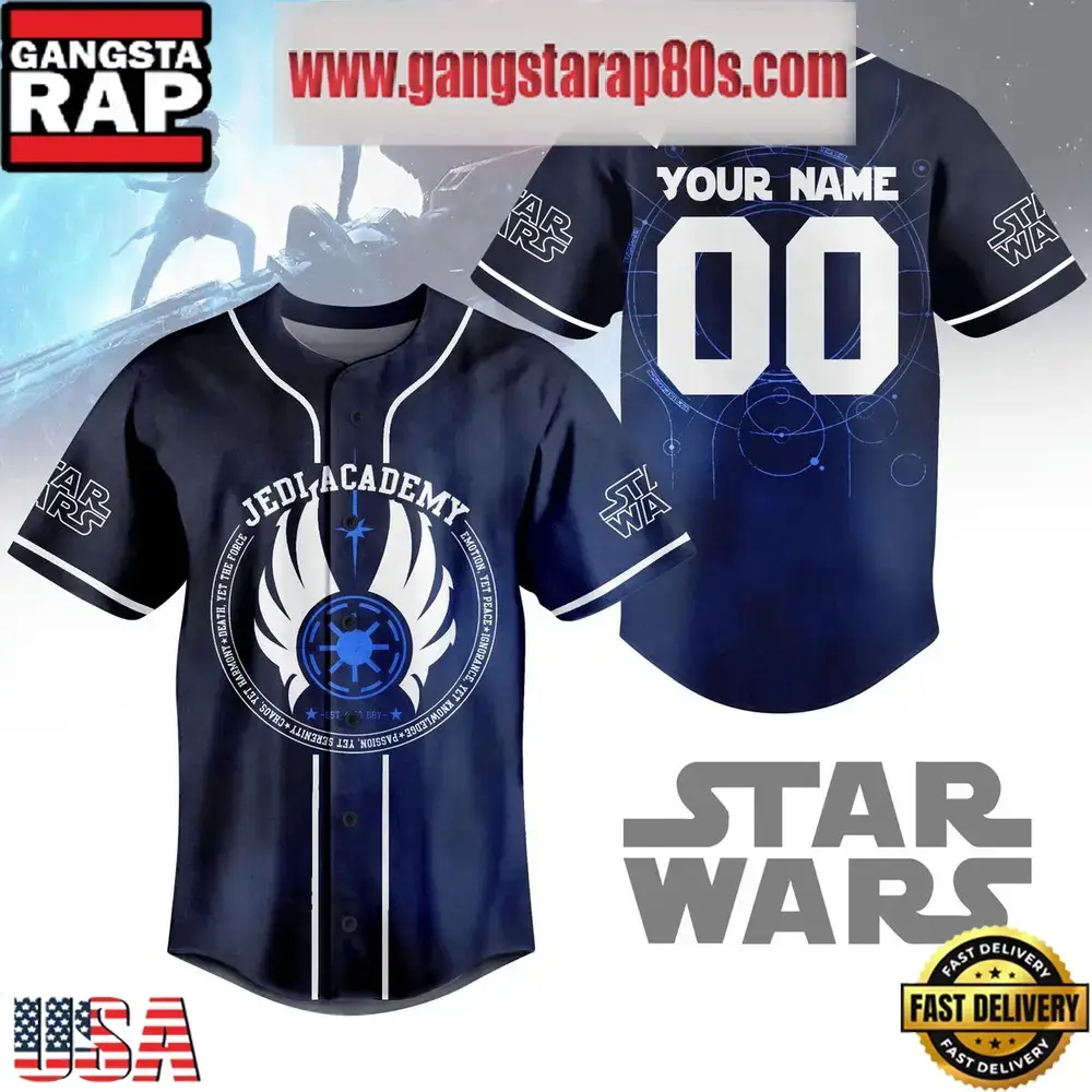 Star Wars Jedi Academy Special Custom Baseball Jersey Shirt Image