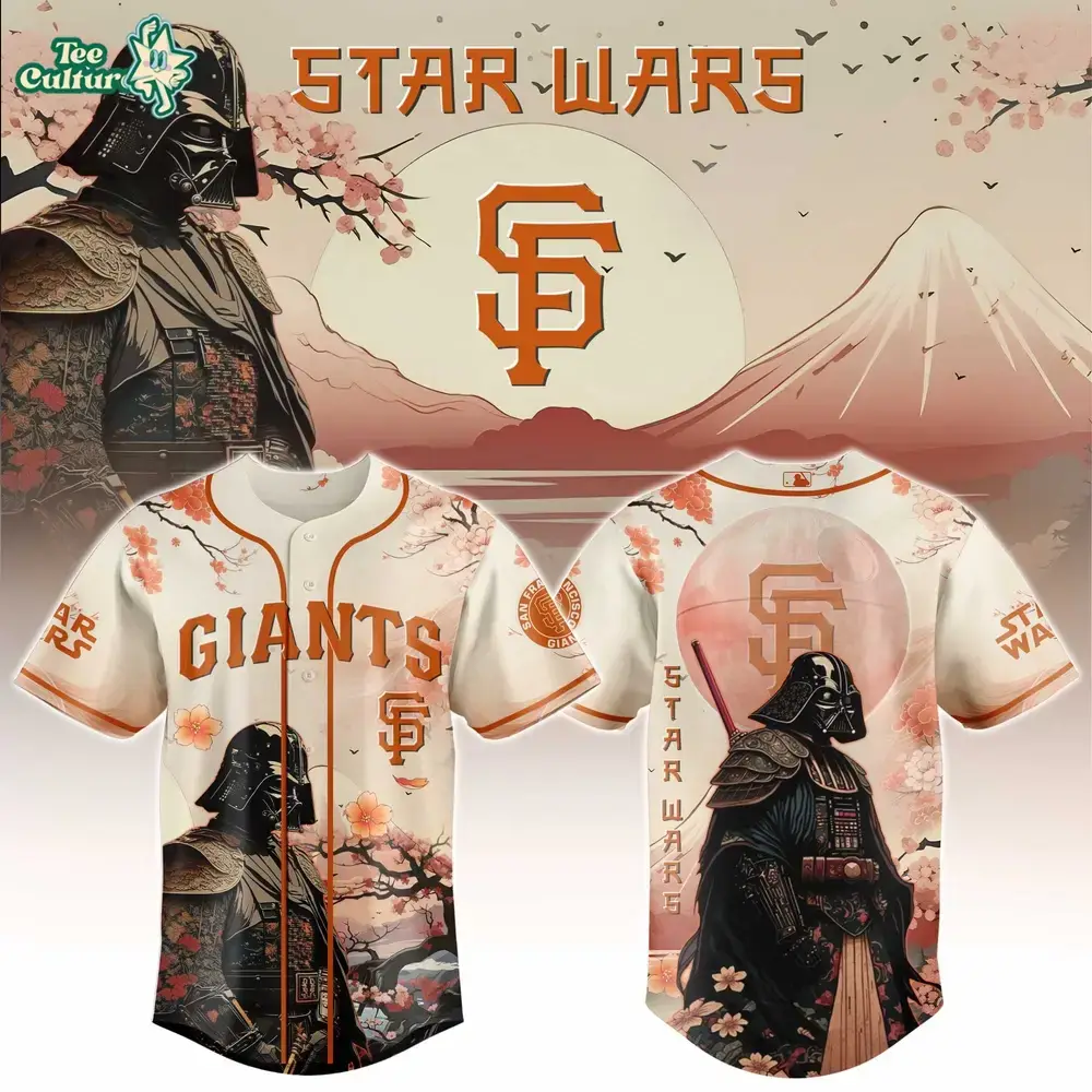 Star Wars Jersey, Giants Jersey, Cherry Blossom Image