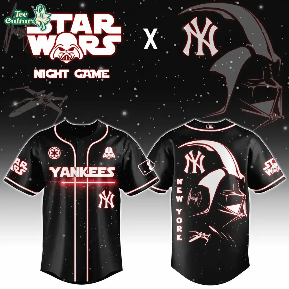 Star Wars Jersey, Yankees Jersey, Darth Vader Image