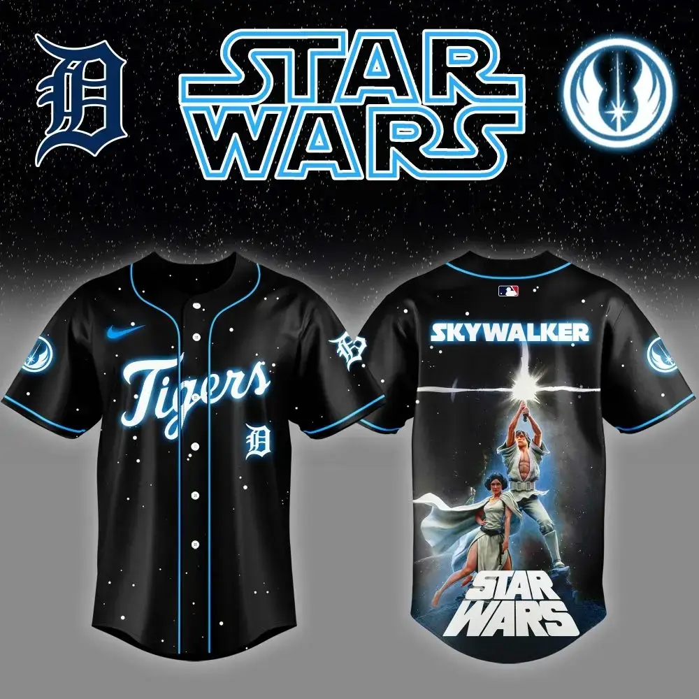 Star Wars Skywalker Baseball Jersey - Limited Edition Fan Apparel Image