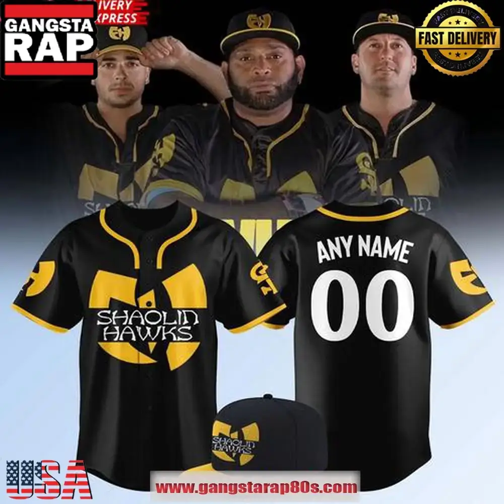 Staten Island FerryHawks x Wu-Tang Clan Special Custom Name Number Baseball Jersey Shirt Image