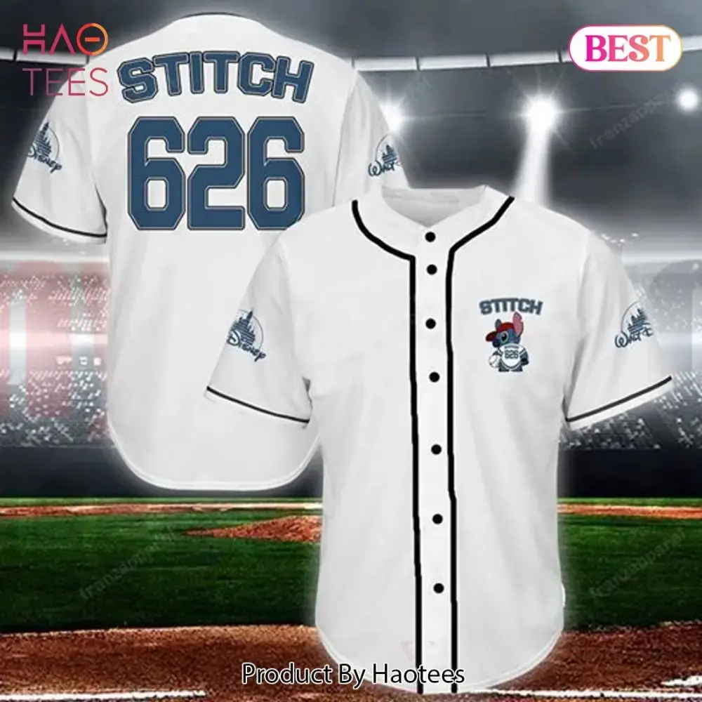 Stitch 626 Baseball Jersey – Disney-Inspired Sports Fan Apparel Image